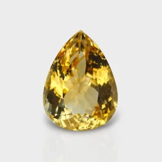 Citrine 22x16.5mm Faceted Pear AA Grade Loose Gemstone - 143709