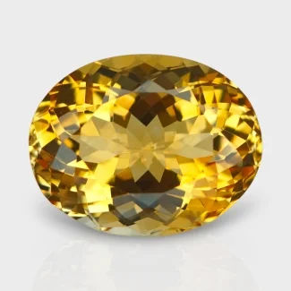 Citrine 18x14mm Faceted Oval AA+ Grade Loose Gemstone - 158784
