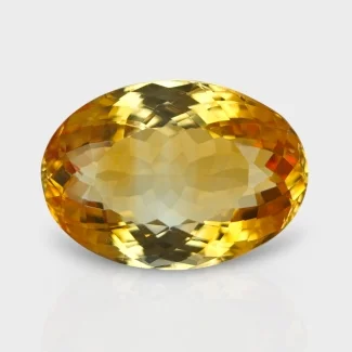 Citrine 22x15.5mm Faceted Oval AA+ Grade Loose Gemstone - 159726