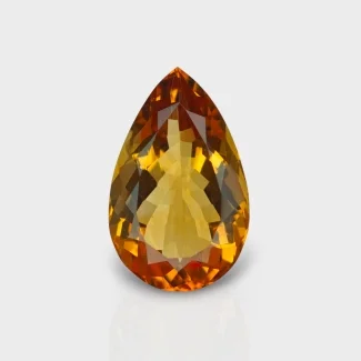 Citrine 20x12.5mm Faceted Pear AAA Grade Loose Gemstone - 159729