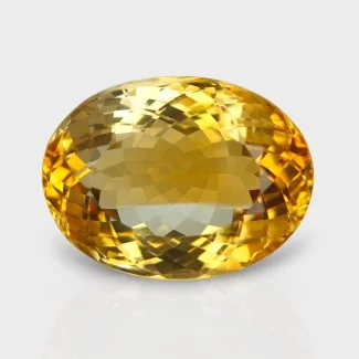 Citrine 24x18.5mm Faceted Oval AA Grade Loose Gemstone - 159746