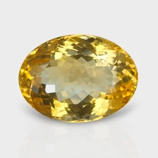 Citrine 23x17mm Faceted Oval AA Grade Loose Gemstone - 159747