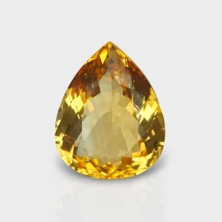 Citrine 21x16.5mm Faceted Pear AA Grade Loose Gemstone - 159752