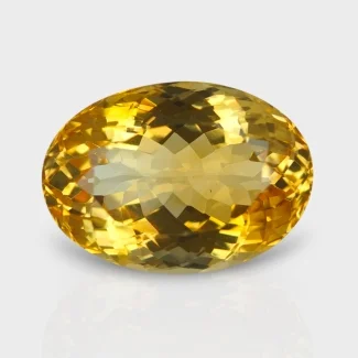 Citrine 23x17mm Faceted Oval AA Grade Loose Gemstone - 159754