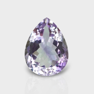 Brazilian Amethyst 20x15mm Faceted Pear AA+ Grade Loose Gemstone - 159711