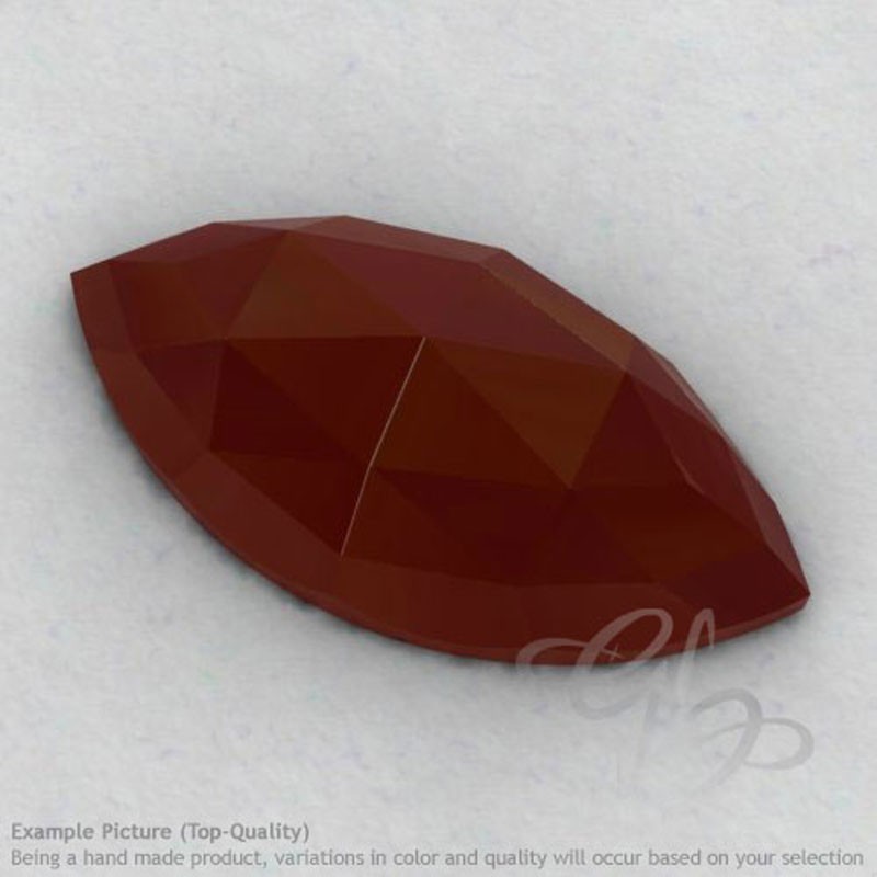 Red Onyx Marquise Shape Calibrated Cabochons