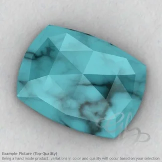 Turquoise Cushion Shape Calibrated Cabochons