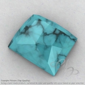 Turquoise Baguette Shape Calibrated Cabochons