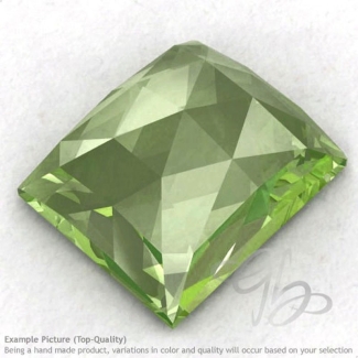 Prehnite Baguette Shape Calibrated Cabochons