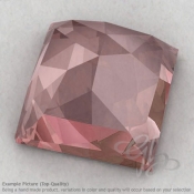 Rose Quartz Square Shape Calibrated Cabochons