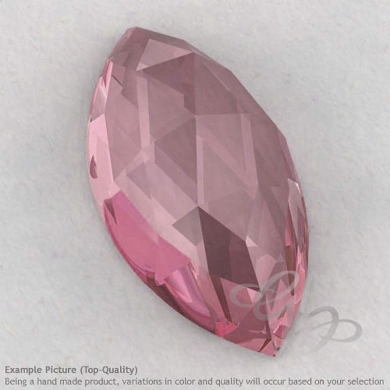 Rose Quartz Marquise Shape Calibrated Cabochons