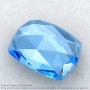 Swiss Blue Topaz Cushion Shape Calibrated Cabochons