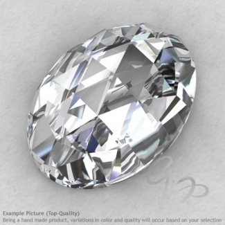 White Topaz Oval Shape Calibrated Cabochons