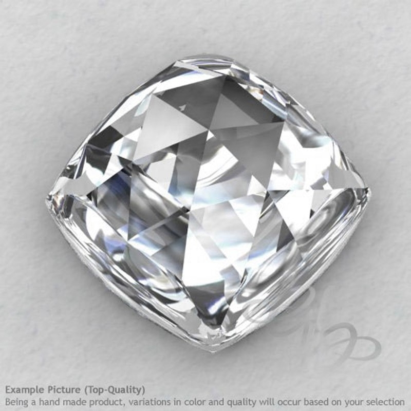White Topaz Square Cushion Shape Calibrated Cabochons