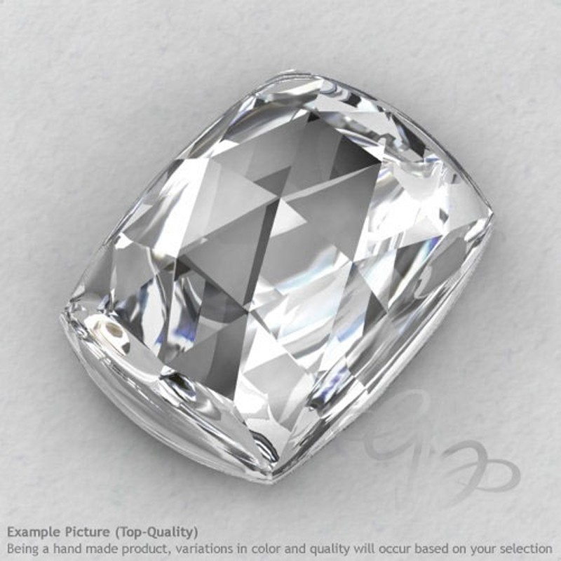 White Topaz Cushion Shape Calibrated Cabochons