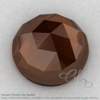 Whisky Quartz Round Shape Calibrated Cabochons