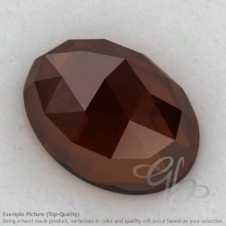 Whisky Quartz Oval Shape Calibrated Cabochons