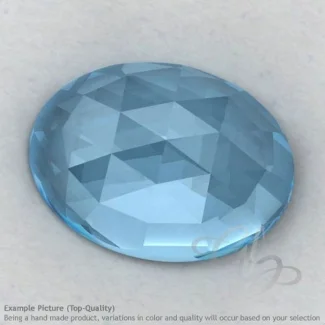 Sky Blue Topaz Oval Shape Calibrated Cabochons