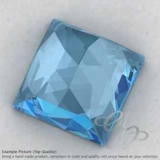 Sky Blue Topaz Square Shape Calibrated Cabochons
