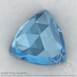 Sky Blue Topaz Trillion Shape Calibrated Cabochons