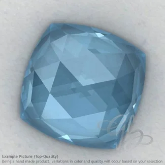 Sky Blue Topaz Square Cushion Shape Calibrated Cabochons
