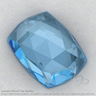 Sky Blue Topaz Cushion Shape Calibrated Cabochons