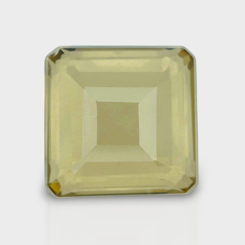 Beer Quartz 15.5mm Step Cut Octagon AAA Grade Loose Gemstone - 160271