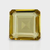Beer Quartz 15.5mm Step Cut Octagon AAA Grade Loose Gemstone - 160271
