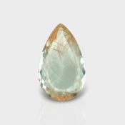 Copper Rutile 42x25mm Faceted Pear AA Grade Loose Gemstone - 116806