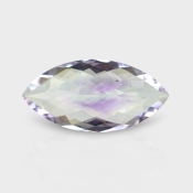 Pink Amethyst 30x15mm Checkerboard Marquise AA Grade Loose Gemstone - 152667