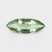Green Amethyst 28.5x11.5mm Checkerboard Marquise AAA Grade Loose Gemstone - 158728