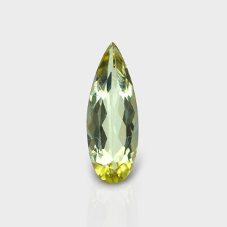 Green Beryl 24x9mm Faceted Pear AA Grade Loose Gemstone - 158154