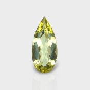 Green Beryl 22x10mm Faceted Pear AA Grade Loose Gemstone - 158156