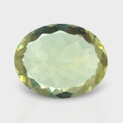 Green Beryl 14.5x11.5mm Faceted Oval AAA Grade Loose Gemstone - 158291