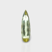 Green Beryl 29x8.5mm Faceted Pear AA+ Loose Gemstone - 158292