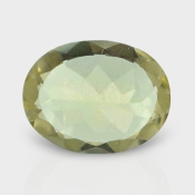 Green Beryl 10x7.5mm Faceted Oval AAA Grade Loose Gemstone - 158295