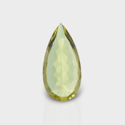 Green Beryl 19x9.5mm Faceted Pear AAA Grade Loose Gemstone - 158316