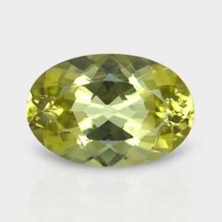 Green Beryl 20.63x13.89mm Faceted Oval AAA Grade Loose Gemstone - 158152