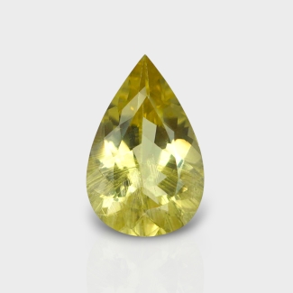 Green Beryl 19x12mm Faceted Pear AA Loose Gemstone - 158158