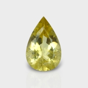 Green Beryl 19x12mm Faceted Pear AA Loose Gemstone - 158158