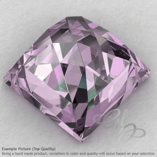 Pink Amethyst Square Shape Calibrated Cabochons