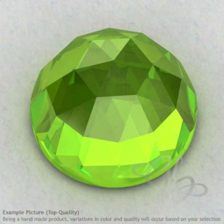 Peridot Round Shape Calibrated Cabochons