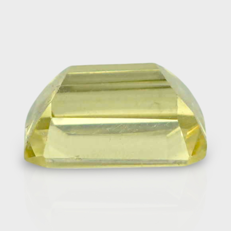 Yellow Beryl 8.5x7mm Step Cut Octagon AA+ Loose Gemstone - 142712