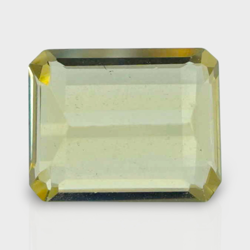 Yellow Beryl 9.5x7.5mm Step Cut Octagon AA+ Loose Gemstone - 142713