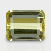 Yellow Beryl 9.5x7.5mm Step Cut Octagon AA+ Loose Gemstone - 142713