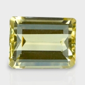 Yellow Beryl 11.5x9mm Step Cut Octagon AAA Grade Loose Gemstone - 142719