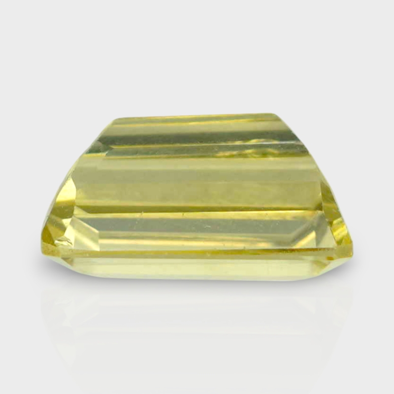 Yellow Beryl 11.5x9mm Step Cut Octagon AAA Grade Loose Gemstone - 142719