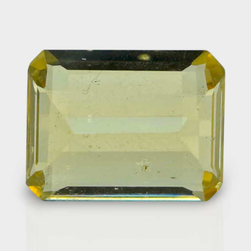 Yellow Beryl 11x8.5mm Step Cut Octagon AA+ Loose Gemstone - 142720
