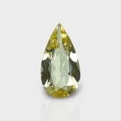 Yellow Beryl 12x6.5mm Faceted Pear AAA Grade Loose Gemstone - 142724