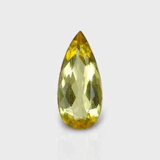 Yellow Beryl 18.5x8.5mm Faceted Pear AAA Grade Loose Gemstone - 142731